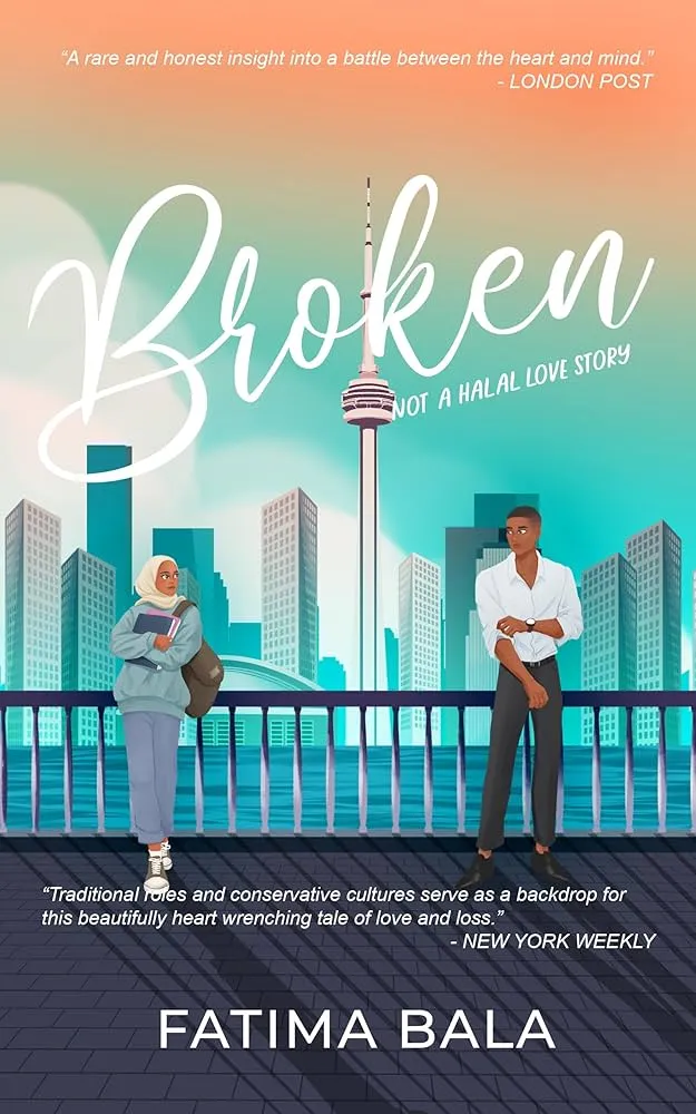 broken book cover
